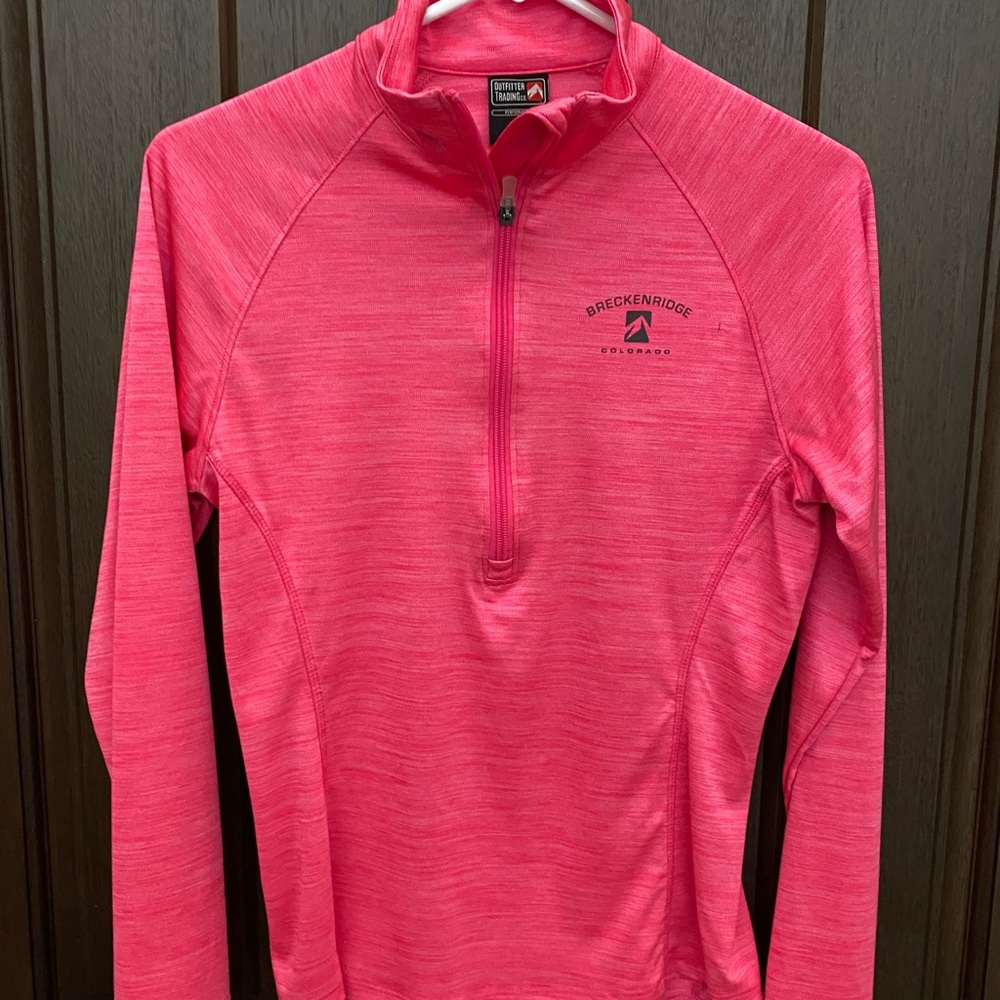 Breckinridge pullover with 3/4 zipper